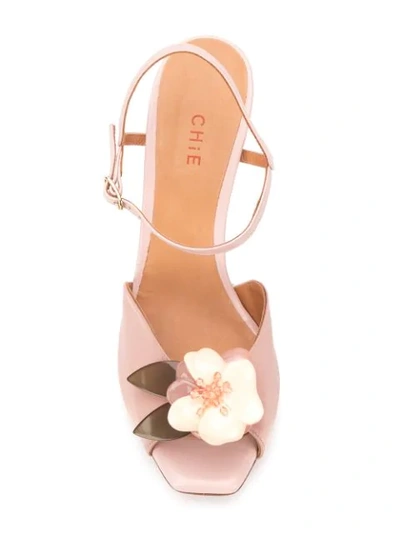 Shop Chie Mihara Jasury Sandals In Neutrals