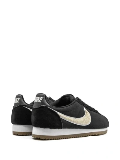 Shop Nike Wmns Classic Cortez Sneakers In Black