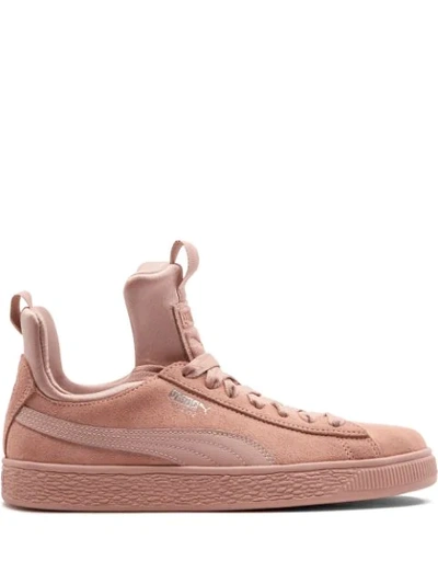 Puma Suede Fierce Wn's Sneakers - Pink In Pink