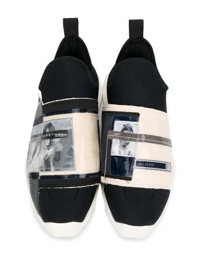 Shop Rick Owens Drkshdw 'neo Runner' Sneakers In 92111 Black