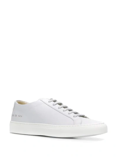 Shop Common Projects 'achilles' Sneakers In Blue