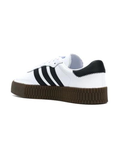 Shop Adidas Originals Sambarose Sneakers In White