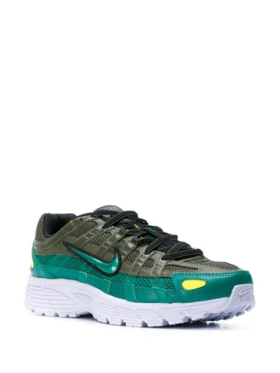 Shop Nike P-6000 Low-top Sneakers In Green