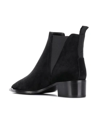 Shop Acne Studios Jensen Suede Boots In Black
