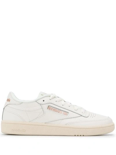 Shop Reebok Lace-up Sneakers In White