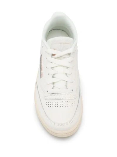 REEBOK LACE-UP SNEAKERS - 白色