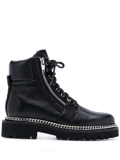 balmain army boots