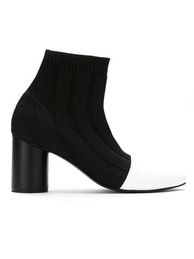 Shop Gloria Coelho Sock Boots In Black