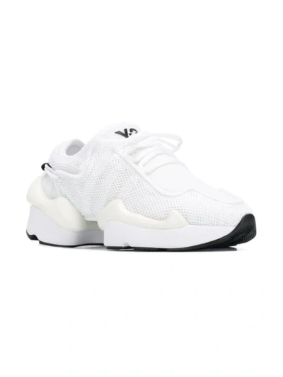 Shop Y-3 Kaiwa Pod Sneakers In White