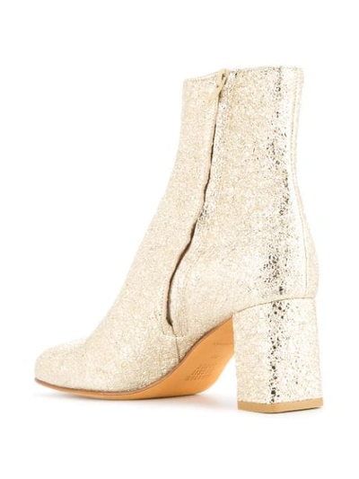 Shop Maryam Nassir Zadeh Agnes Ankle Boots In Metallic