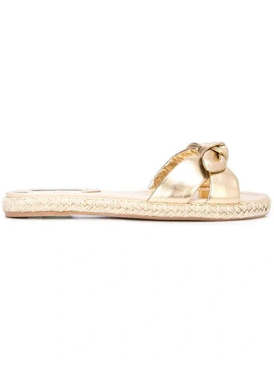 Shop Tabitha Simmons Heli Sandals In Gold