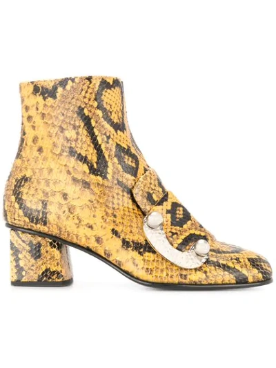 Shop Proenza Schouler Loafer Ankle Boot - Yellow