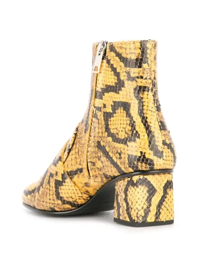 Shop Proenza Schouler Loafer Ankle Boot - Yellow