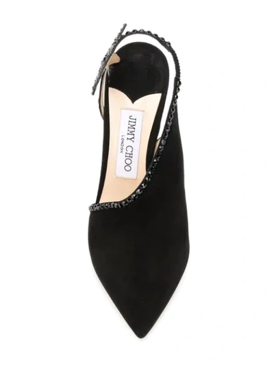 Shop Jimmy Choo Lucette 100 Pumps In Black