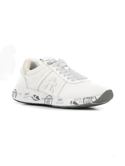 Shop White Premiata Matthew Sneakers In White