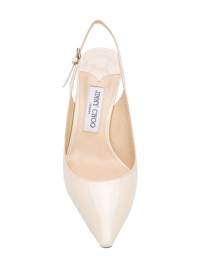 Shop Jimmy Choo Erin 60 Pumps - Neutrals