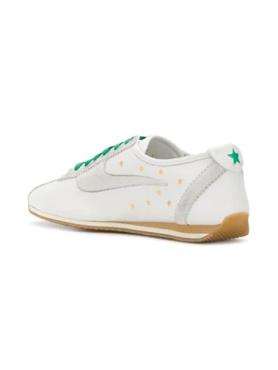 Shop Saint Laurent Jay Sneakers In 9254 Milk/bl 