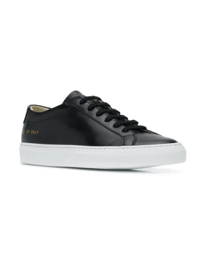 Shop Common Projects Classic Tennis Shoes In Black