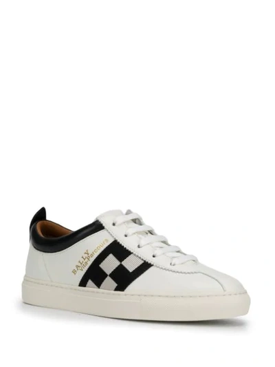 Shop Bally Vita-parcours Sneakers In White
