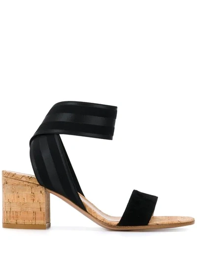 Shop Gianvito Rossi Hailee Sandals In Black