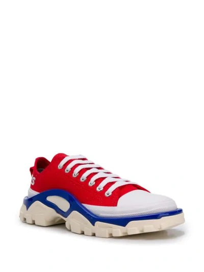ADIDAS BY RAF SIMONS DETROIT RUNNER运动鞋 - 红色