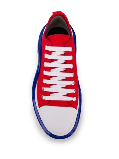 Shop Adidas Originals Detroit Runner Sneakers In Red