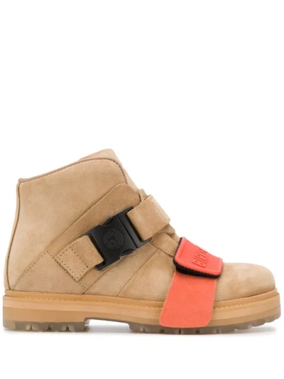 Shop Rick Owens Ankle Boots In Neutrals