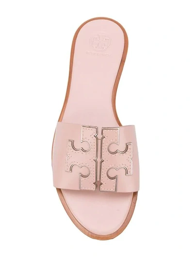 Shop Tory Burch Ines Slides In Pink
