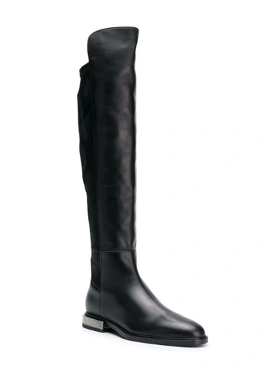 Shop Alberto Gozzi Knee-length Boots - Black