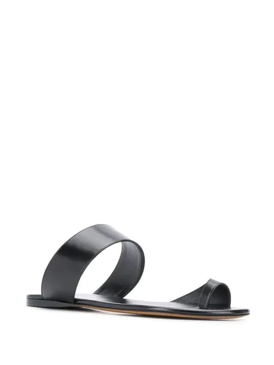 Shop The Row Infradito Sandals In Black
