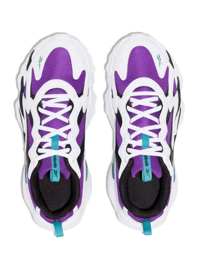 Shop Reebok Dmx Series 1000 Sneakers In Purple