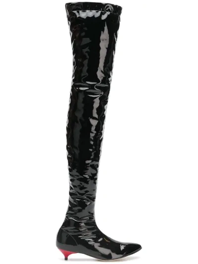 GIA COUTURE PERFECTLY FITTED BOOTS - 黑色