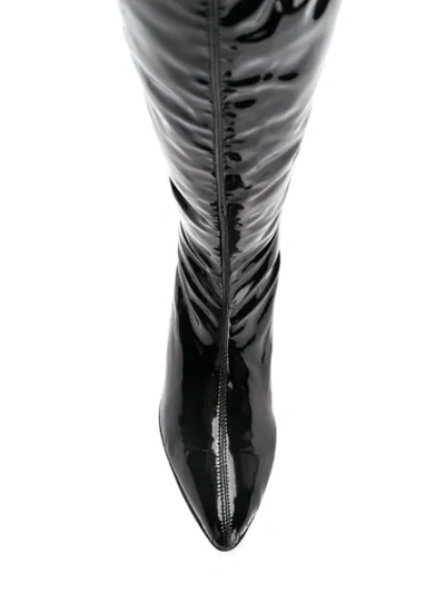 Shop Gia Couture Perfectly Fitted Boots - Black