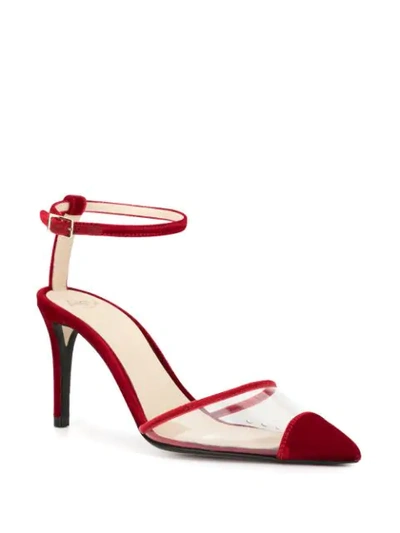 Shop Alevì Mid-heel Pumps In Red