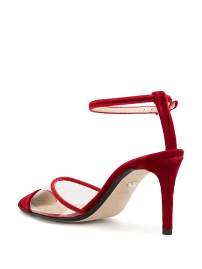 Shop Alevì Mid-heel Pumps In Red