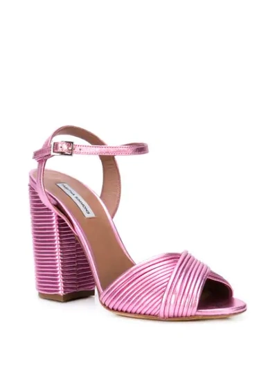 Shop Tabitha Simmons Kali Sandals In Pink