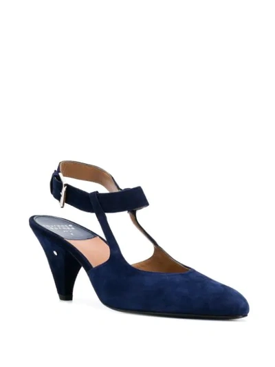 Shop Laurence Dacade Tosca Pumps In Blue