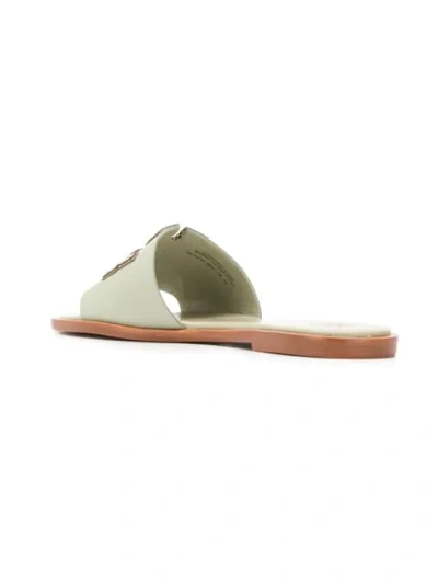 Shop Tory Burch Ines Slides In Green