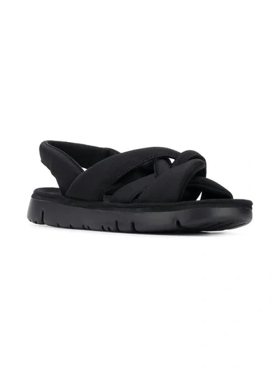 Shop Camper Oruga Sandals  In Black