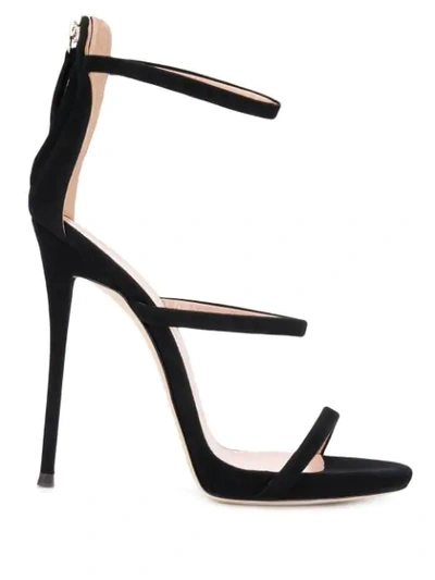 Shop Giuseppe Zanotti Harmony Sandals In Black