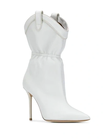 Shop Malone Souliers Daisy Boots In White