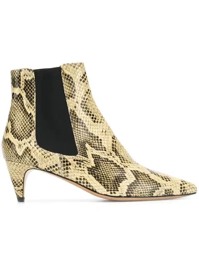 Shop Isabel Marant Detty Boots In 23n Natural