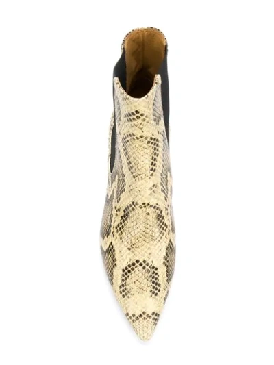 Shop Isabel Marant Detty Boots In 23n Natural