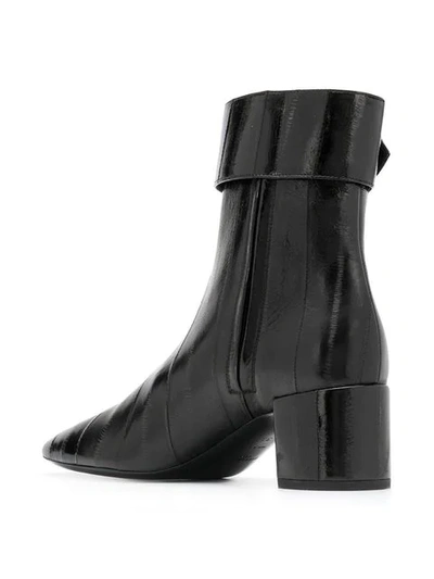 Shop Saint Laurent Ankle Boots In 1000 Nero