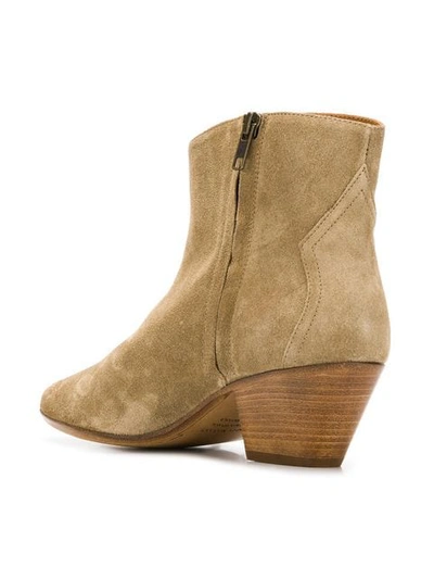 Shop Isabel Marant Dicker Boots In Brown
