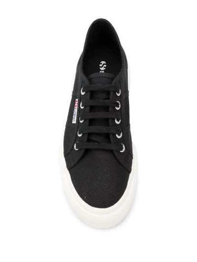 Shop Superga 2790 Platform Sneakers - Black