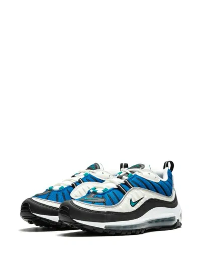Shop Nike Air Max 98 Sneakers In Blue