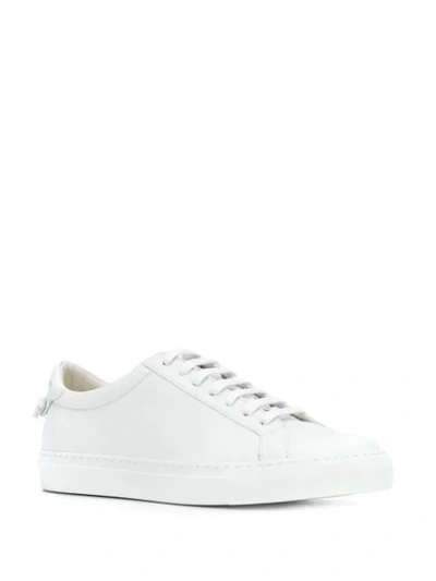 Shop Givenchy Knotted Low-top Sneakers In White