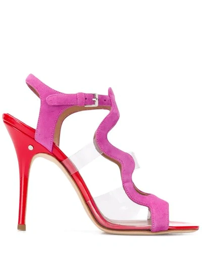 Shop Laurence Dacade Strappy Design Sandals In Pink