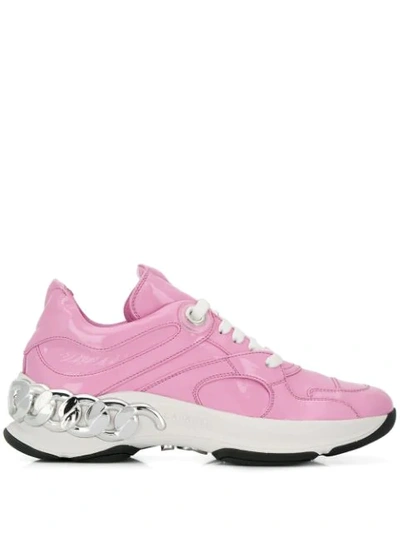 Shop Casadei Chunky Sneakers In Pink